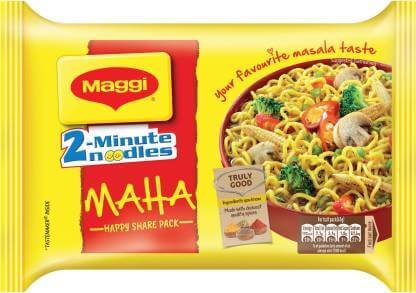 Maggi Maha Instant Noodles Vegetarian  (90 g)